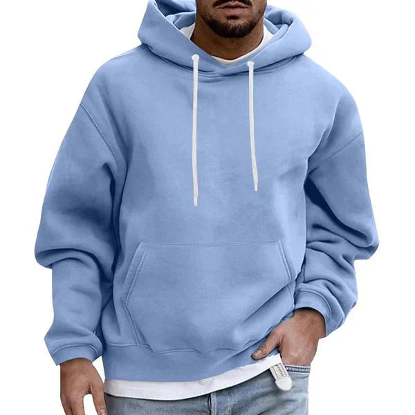 Heren Hoodie Capuchon Zakken Comfortabele Fit - StudioMarella