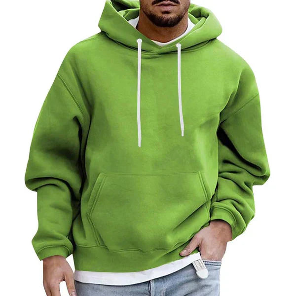 Heren Hoodie Comfortabel met Capuchon en Zakken