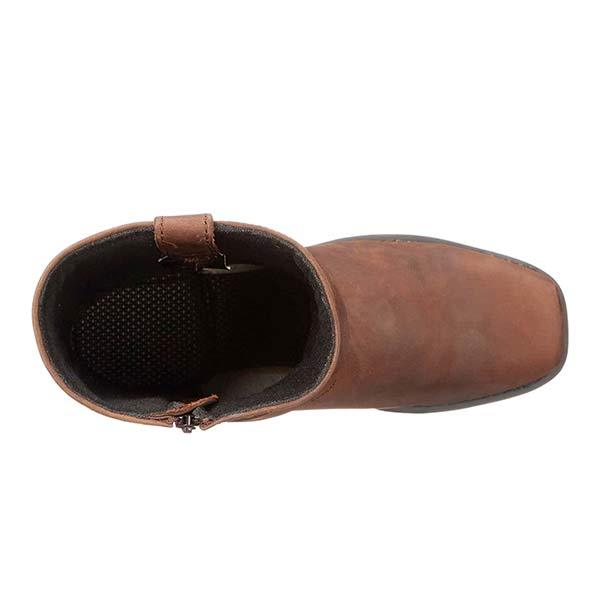 Heren Cowboylaarzen Western Stijl met Rits en Studs