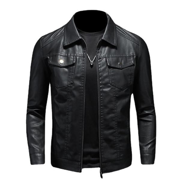 Leren Jacket Stijlvol en Modern - StudioMarella
