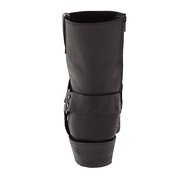 Heren Cowboylaarzen Western Stijl Vierkante Neus met Rits