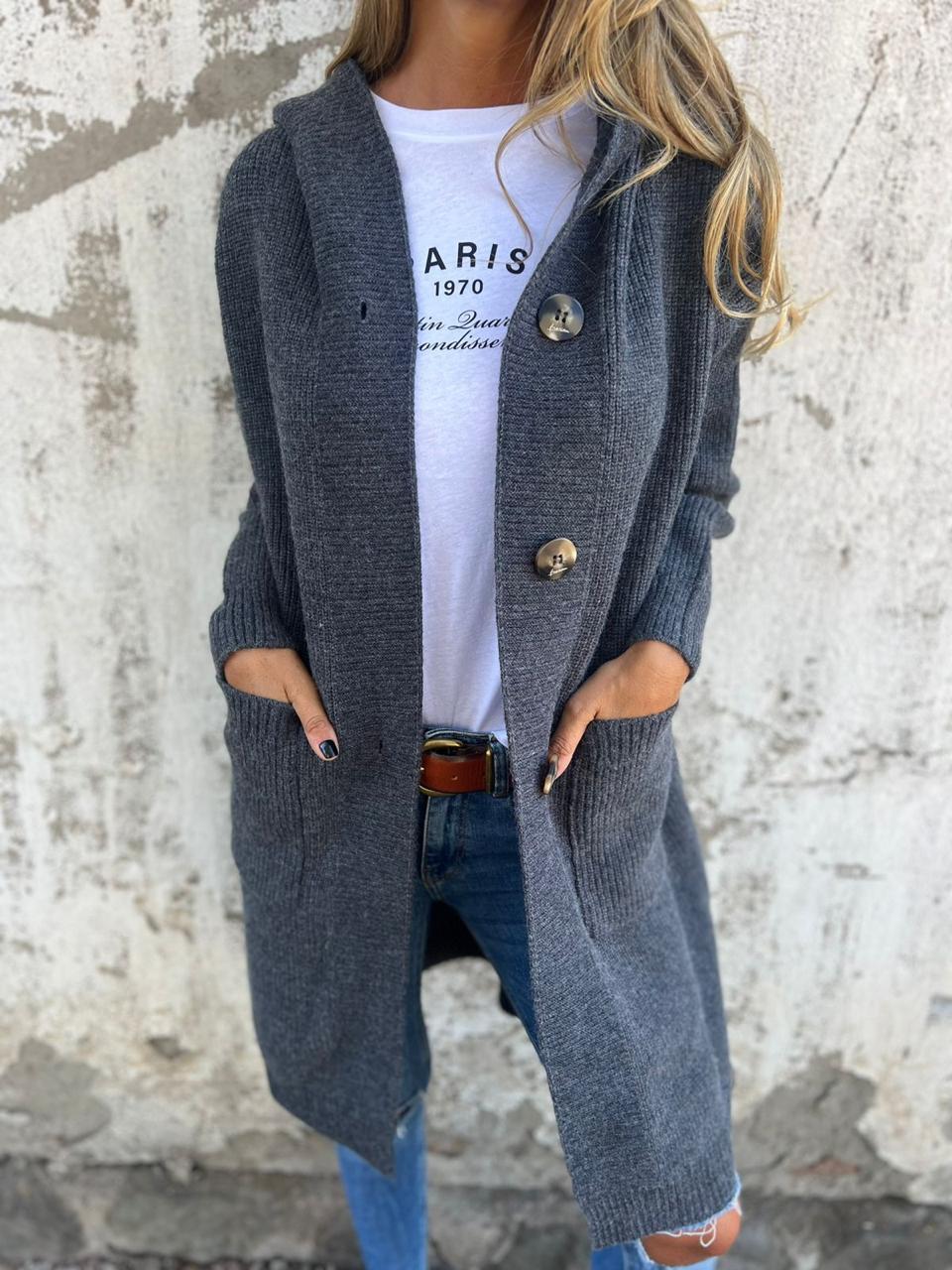 Lange Comfortabele Cardigan