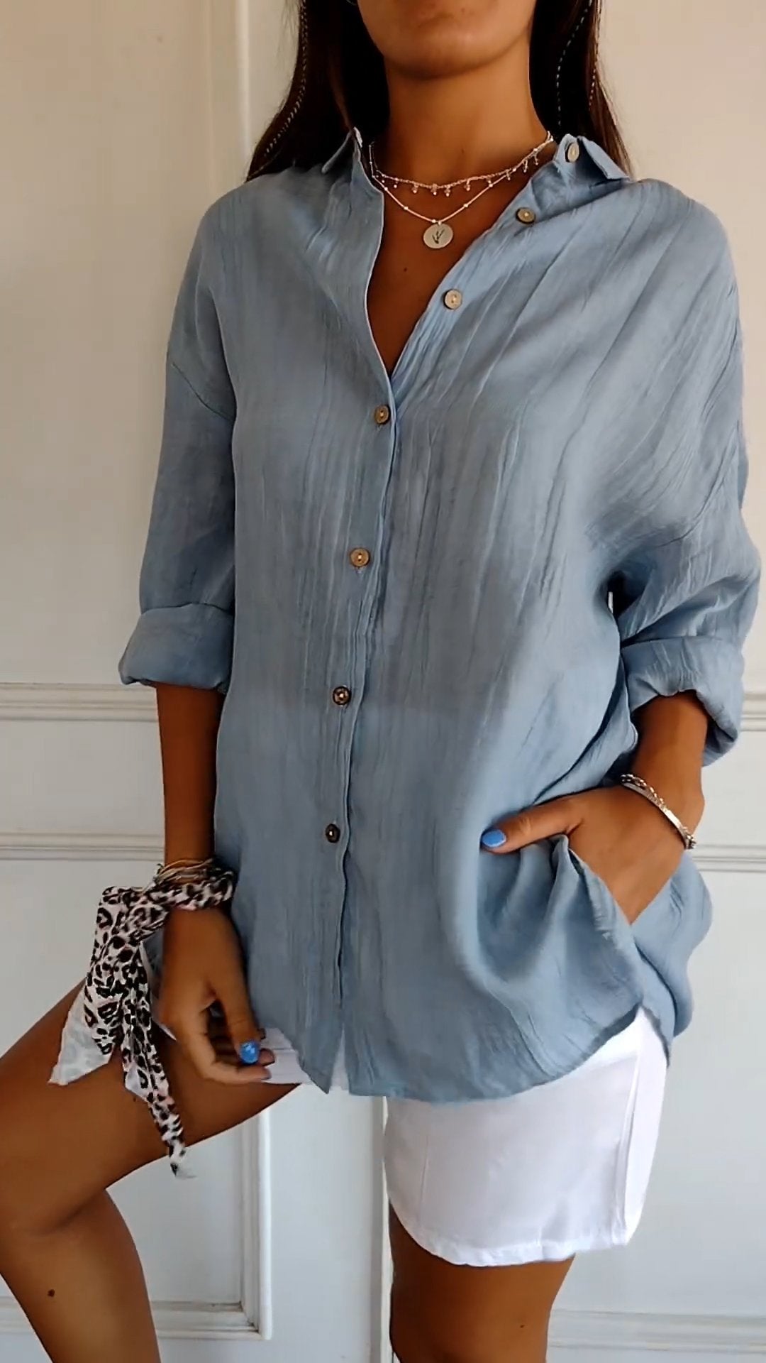 Elegante Blouse voor Dames Vrouwelijk en Stijlvol