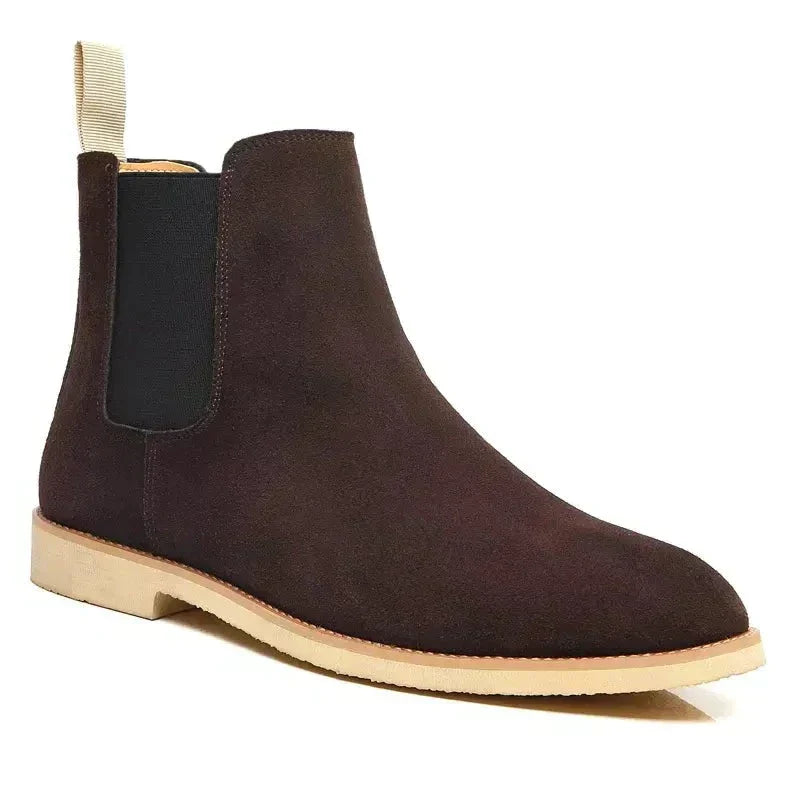 Jur | Klassieke Chelsea laarzen in de kleur Bruin voor heren in Heritage stijl ideaal voor de herfst.