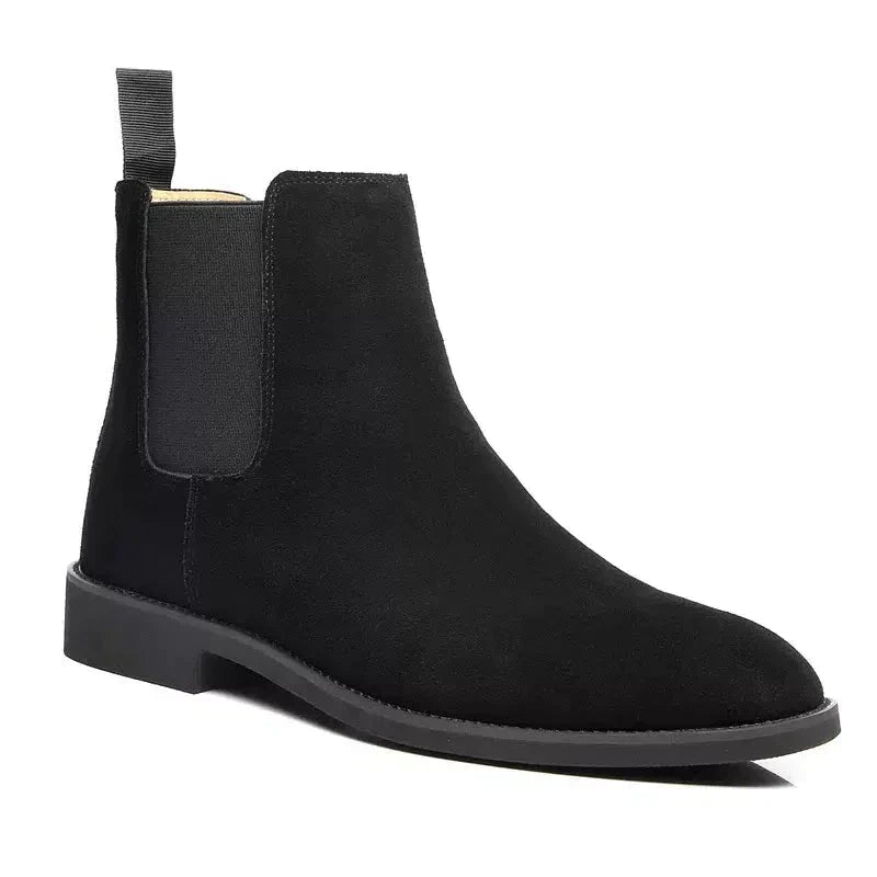 Jur | Klassieke Chelsea laarzen in de kleur Suede voor heren in Heritage stijl ideaal voor de herfst.