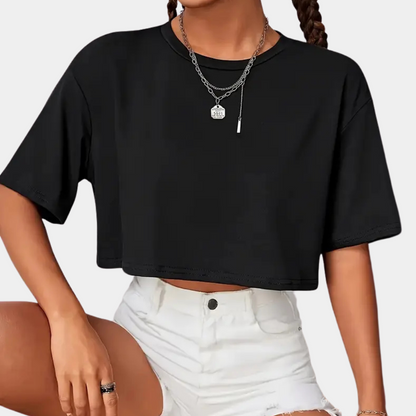 Vlinder T-Shirt Korte Mouw Vrouw - StudioMarella
