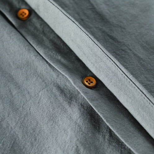 Herenoverhemd Japanse Stijl Comfortabel Elegante Kwaliteit - StudioMarella