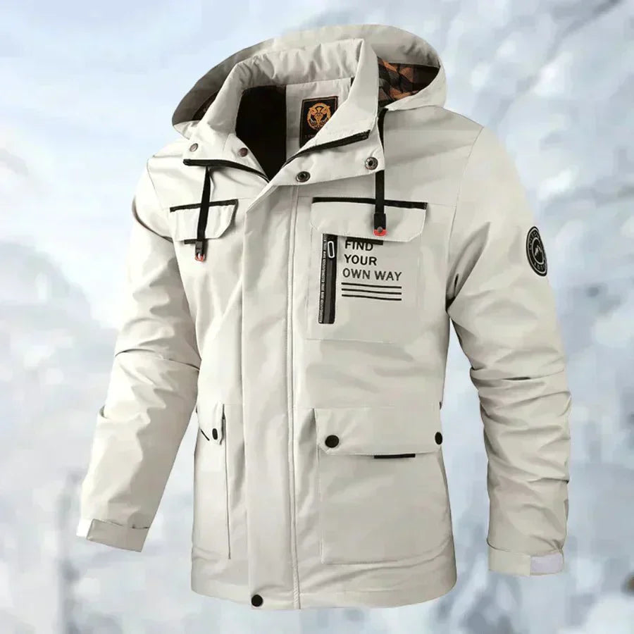 Legend | Waterdichte Jas voor Heren in de kleur Wit voor heren in Outdoor stijl ideaal voor de winter