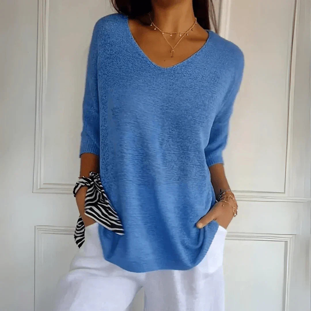 Vrouwelijke Elegant Blouse Relaxed Fit