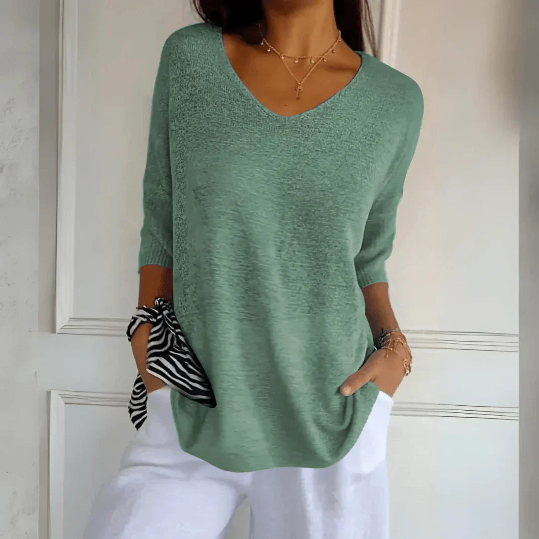 Vrouwelijke Elegant Blouse Relaxed Fit