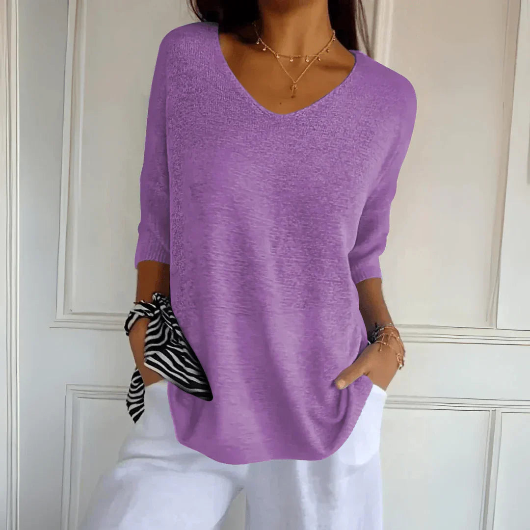 Vrouwelijke Elegant Blouse Relaxed Fit