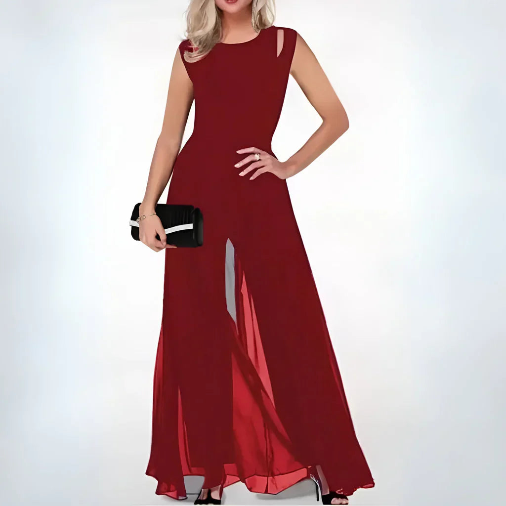 Dames Jumpsuit Elegant Stijlvol Zwart Feestjurk