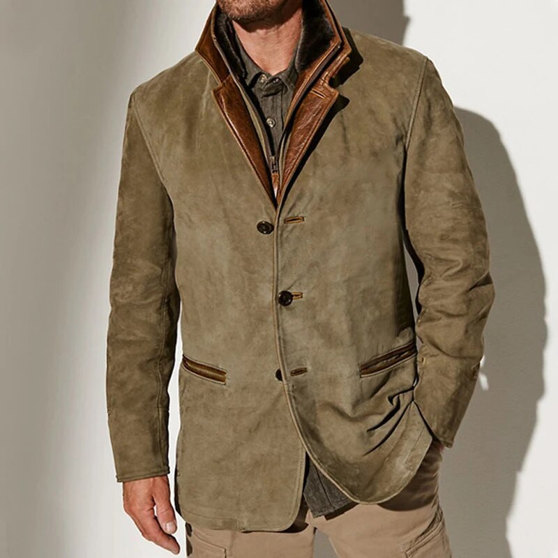 Vintage Leren Jas Benjamin