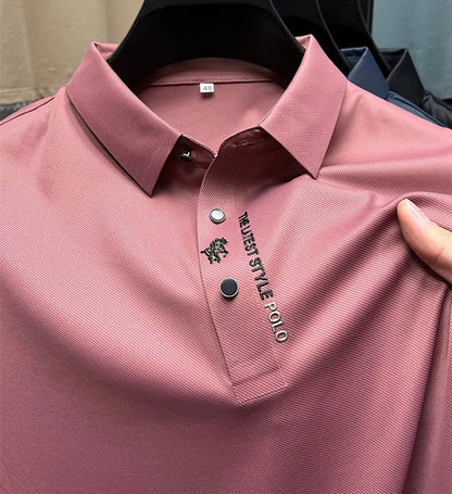 Heren Polo Shirt Stretch Kreukvrij Comfortabel