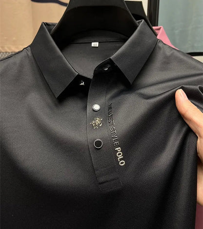 Heren Polo Shirt Stretch Kreukvrij Comfortabel