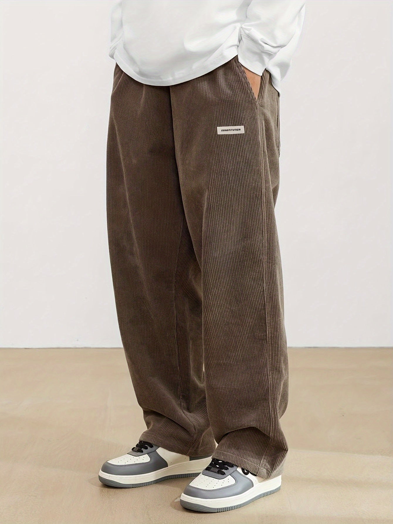 Heren Corduroy Broek Zachte Stof Comfortabel