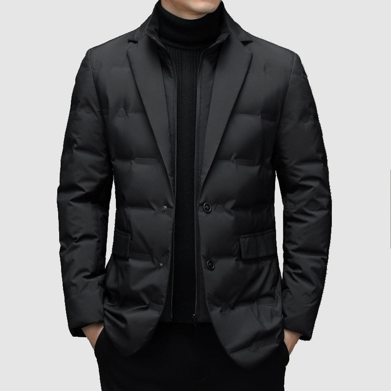 Heren Parka Coat Gevoerd Warm en Luxe Model - StudioMarella