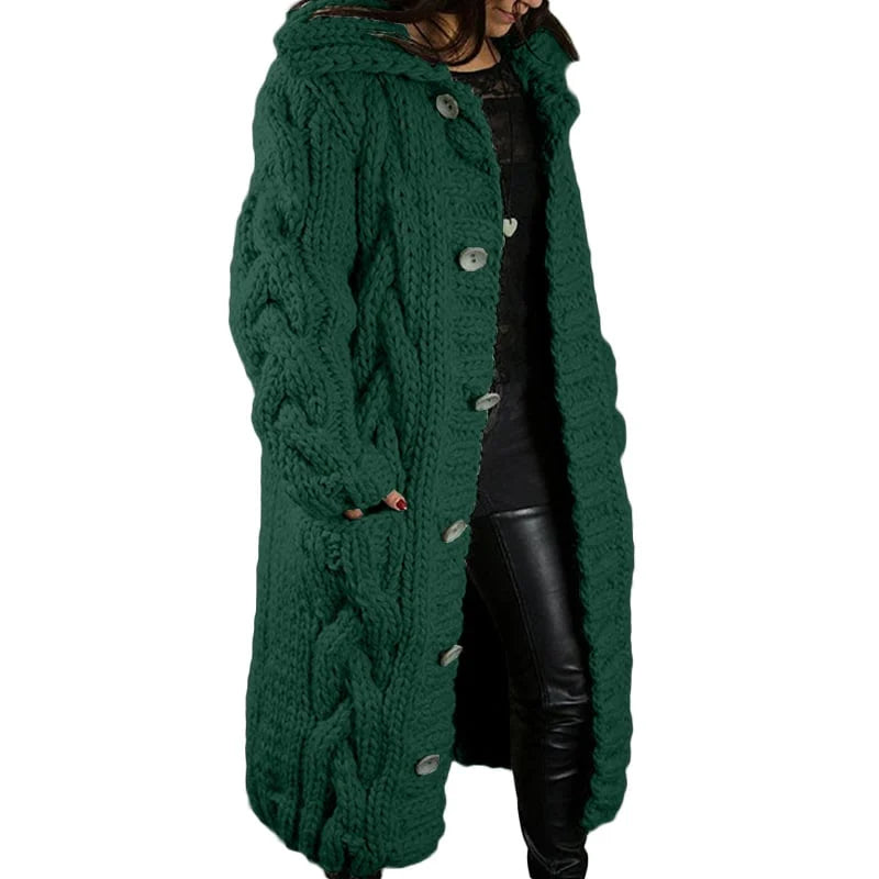 Dames Trenchcoat Lange Jas met Zakken Herfst Stijl
