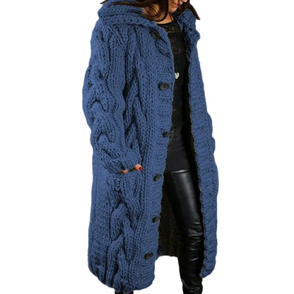 Dames Trenchcoat Lange Jas met Zakken Herfst Stijl