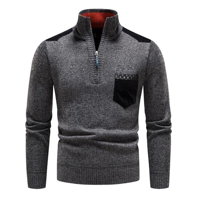 Heren Trui Merinowol Warm en Elegant