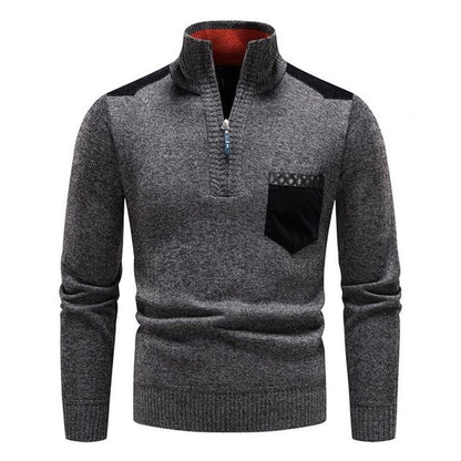 Heren Trui Merinowol Warm en Elegant