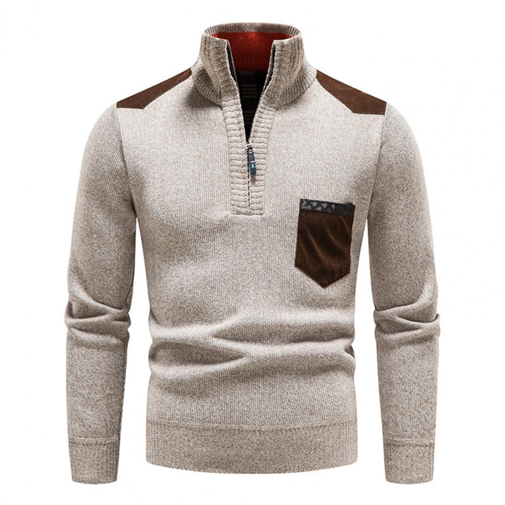 Heren Trui Merinowol Warm en Elegant