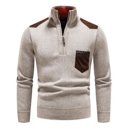 Heren Trui Merinowol Warm en Elegant