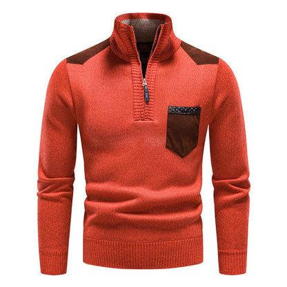 Heren Trui Merinowol Warm en Elegant
