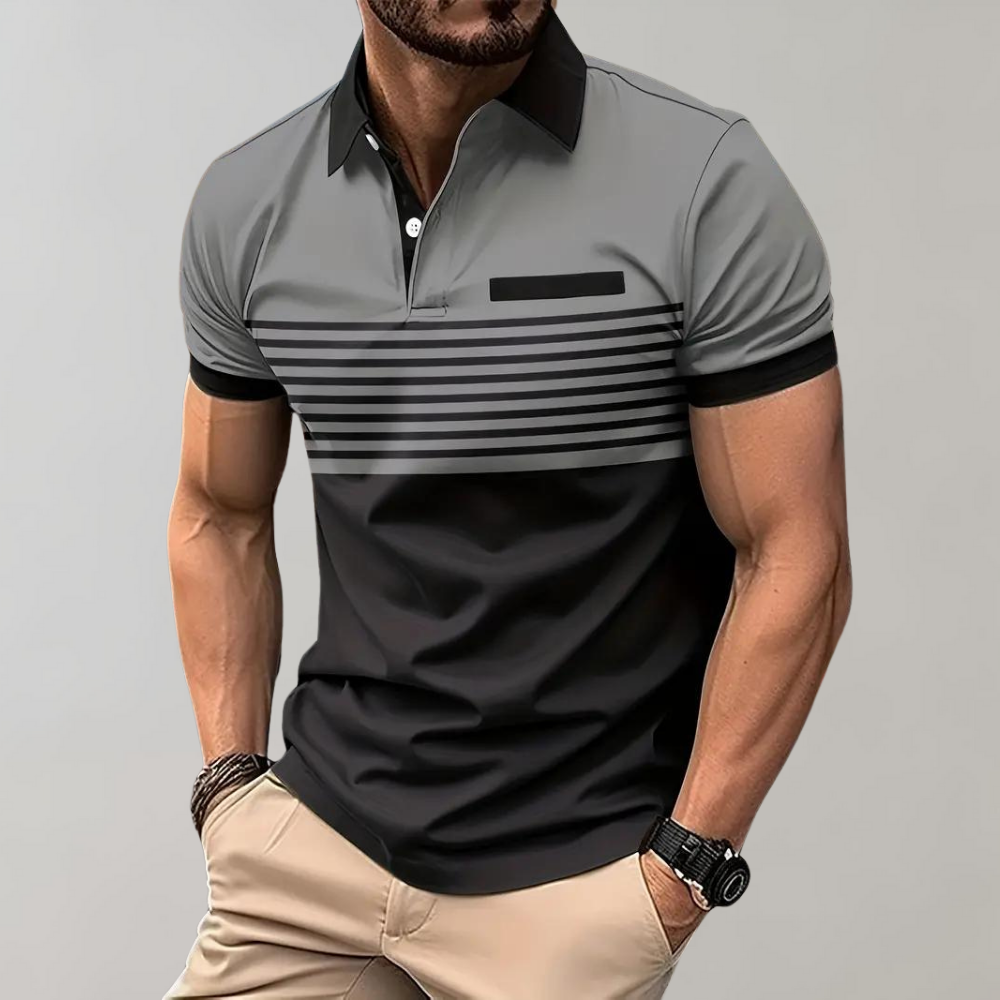 Heren Poloshirt Zomer Modern Zachte Kwaliteit
