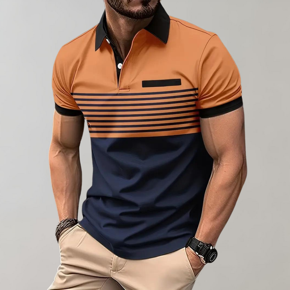 Heren Poloshirt Zomer Modern Zachte Kwaliteit