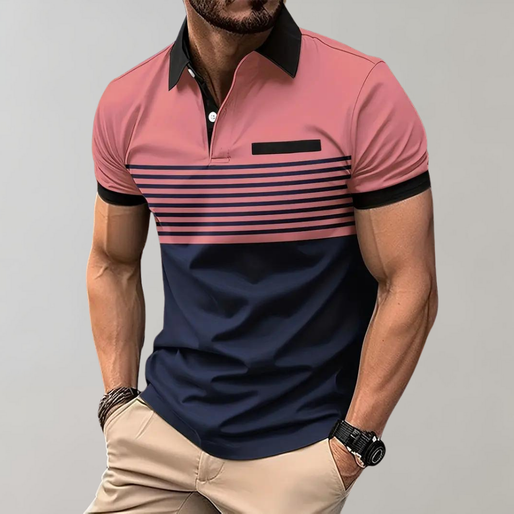 Heren Poloshirt Zomer Modern Zachte Kwaliteit