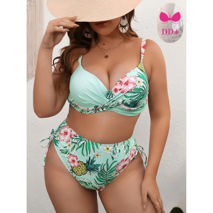 Dames Bikini Oversized Bloemenprint Tweedelig - StudioMarella