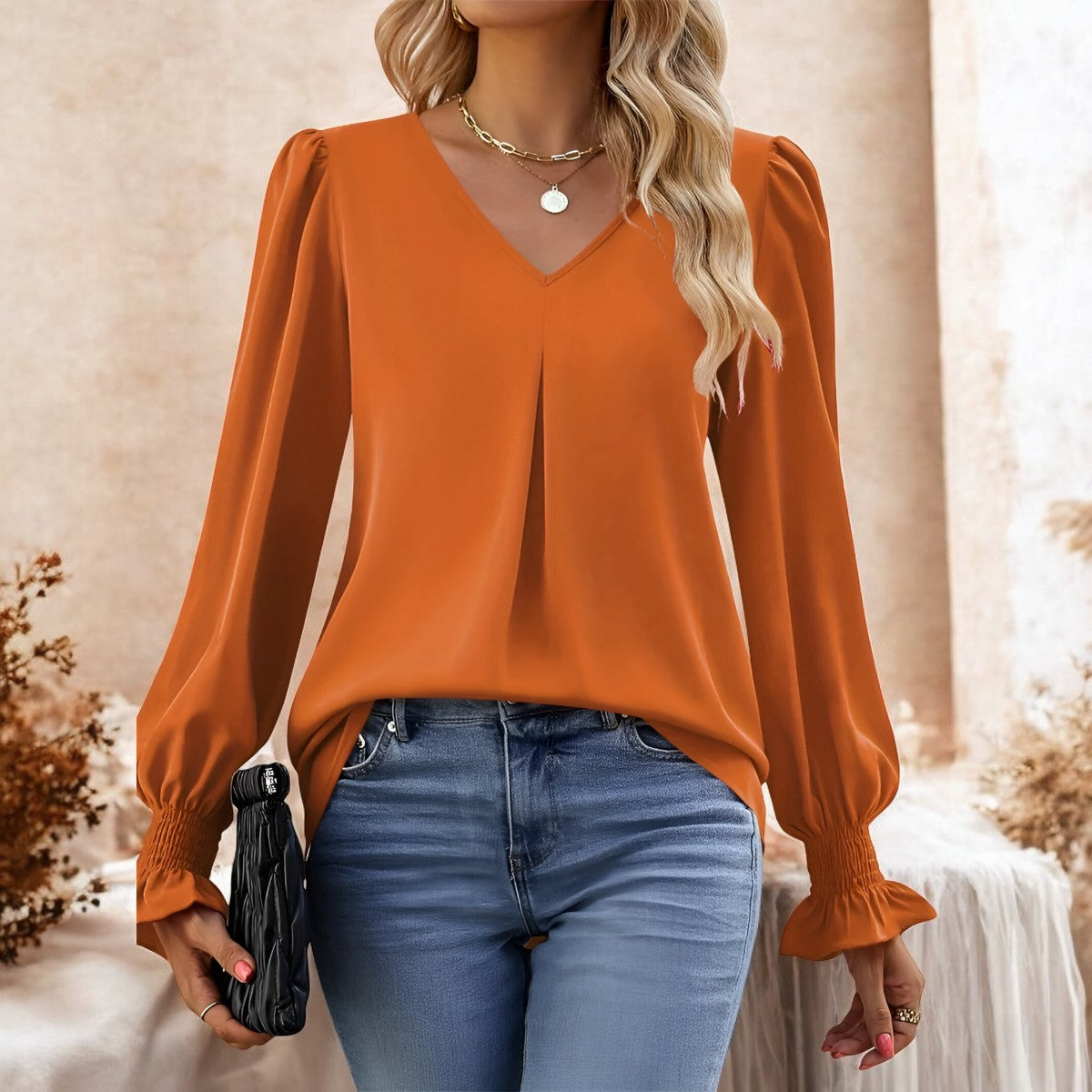 Elegante Heren Overhemd voor Herfst
