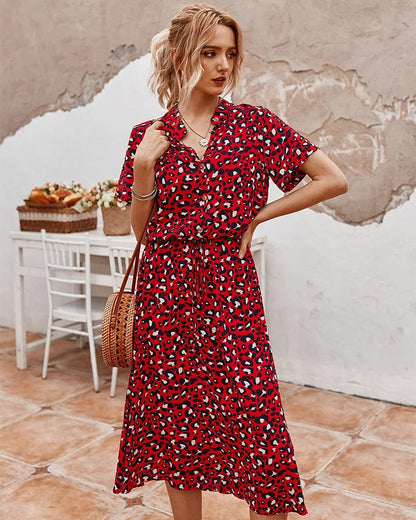 Midi Zomerjurk Luchtig en Comfortabel