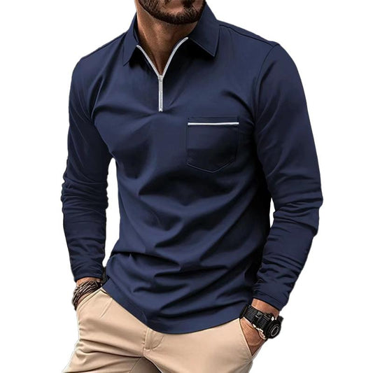 Herense Polo met Lange Mouwen - StudioMarella