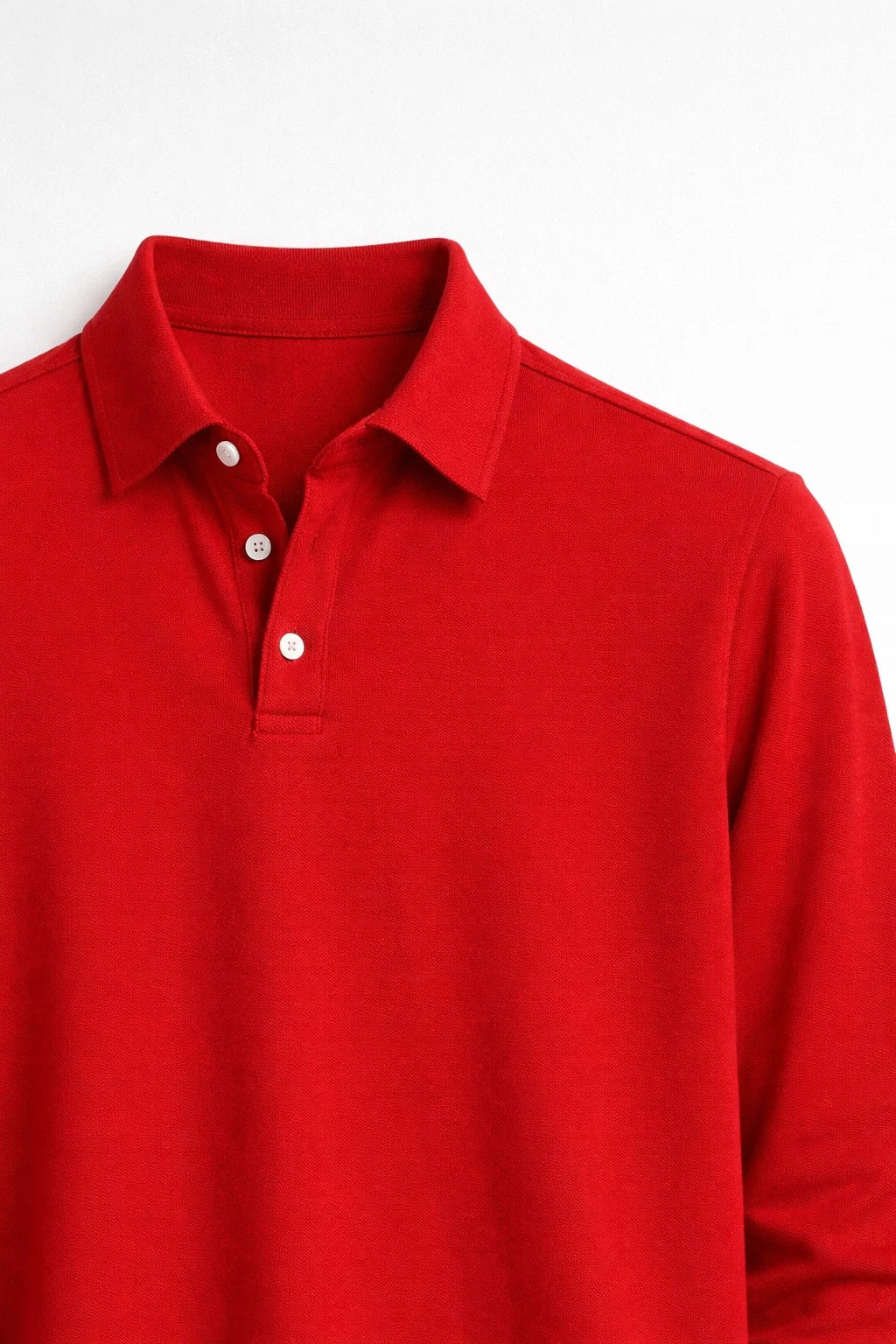 Polo Heren Lange Mouwen Klassieke Kraag Casual Stijl