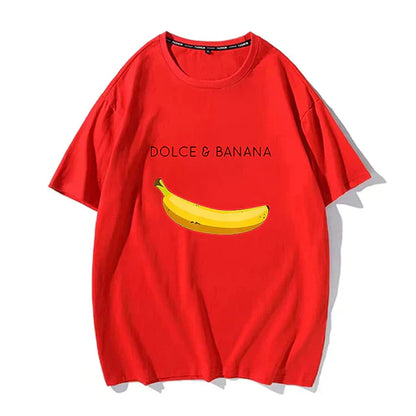Calvin Heren T-shirt met Banaan Print