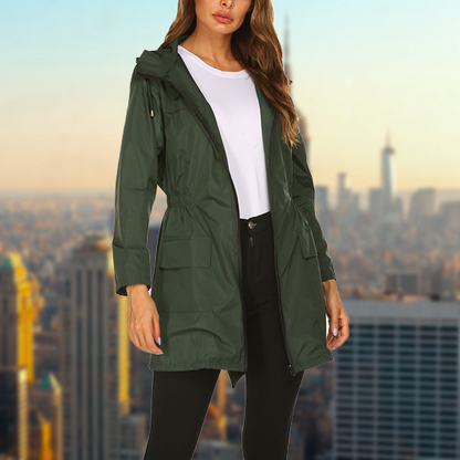 Dames Regenjas Waterdicht Winddicht Outdoor
