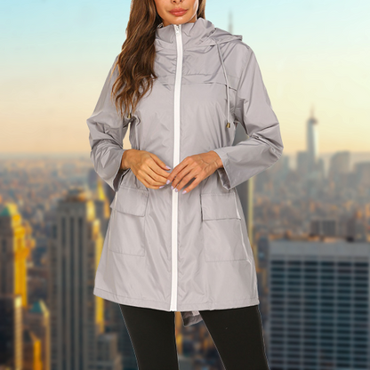Dames Regenjas Waterdicht Winddicht Outdoor - StudioMarella