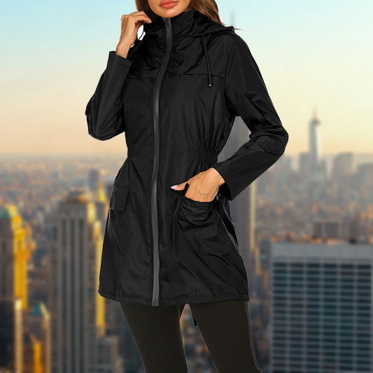 Dames Regenjas Waterdicht Winddicht Outdoor