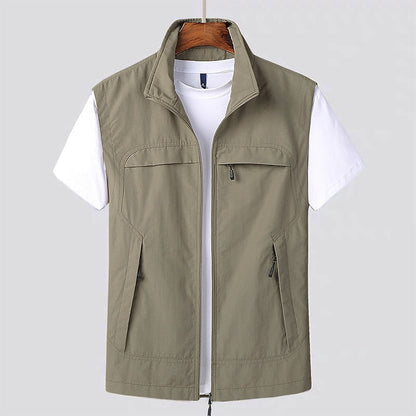 Heren Bodywarmer Snel Droog Lichtgewicht Outdoor