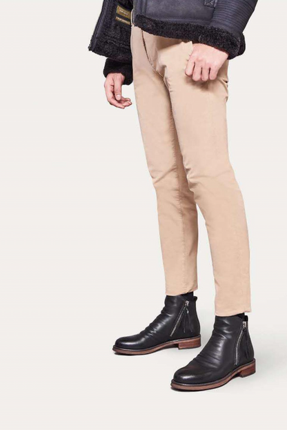 Leren Laarzen Antislip Zool Elegante Stijl