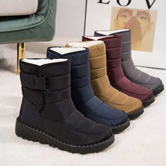 Dames Sneeuwlaarzen Waterdicht Warm Antislip Zool - StudioMarella