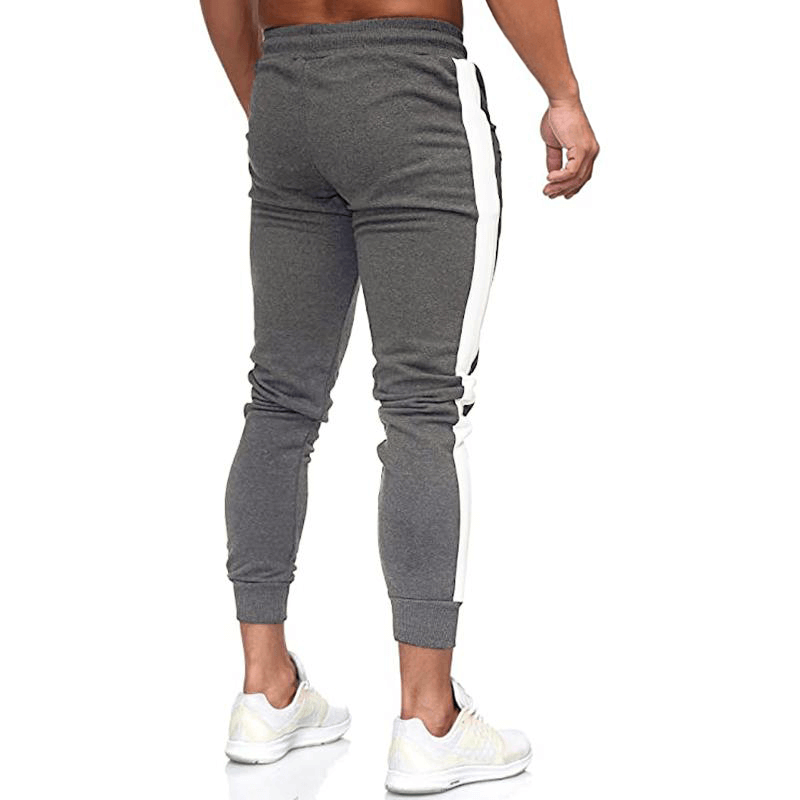 Joggingbroek Heren Zacht met Ritszakken en Elastische Band