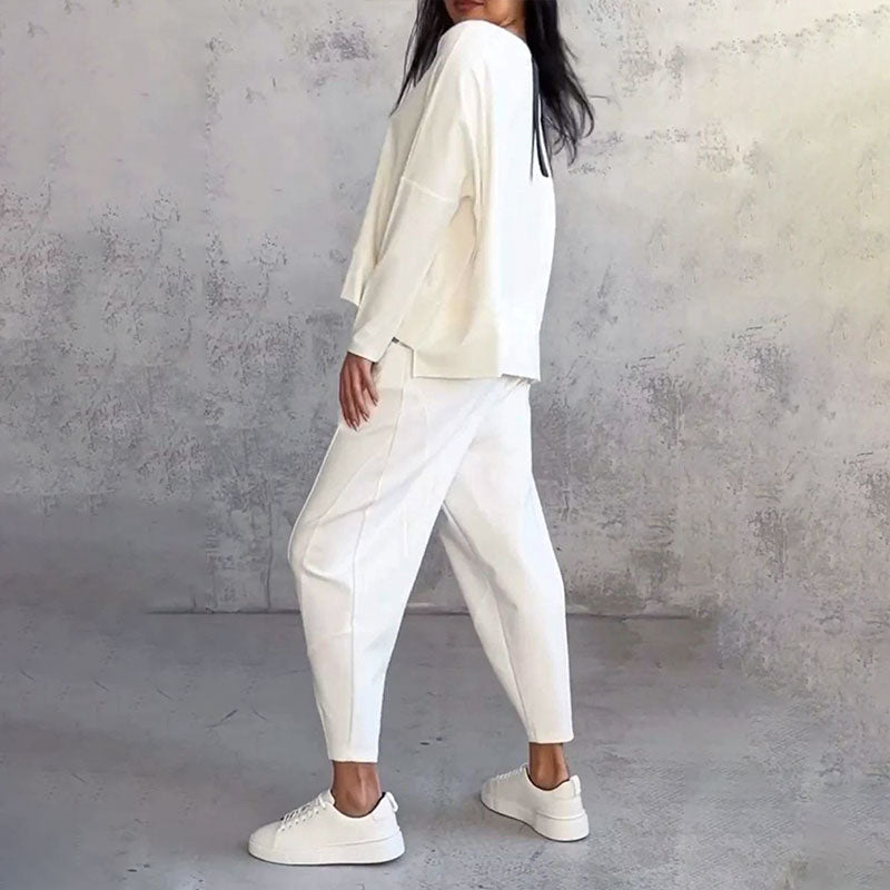 Dames Tweedelige Set Stijlvol Comfortabel