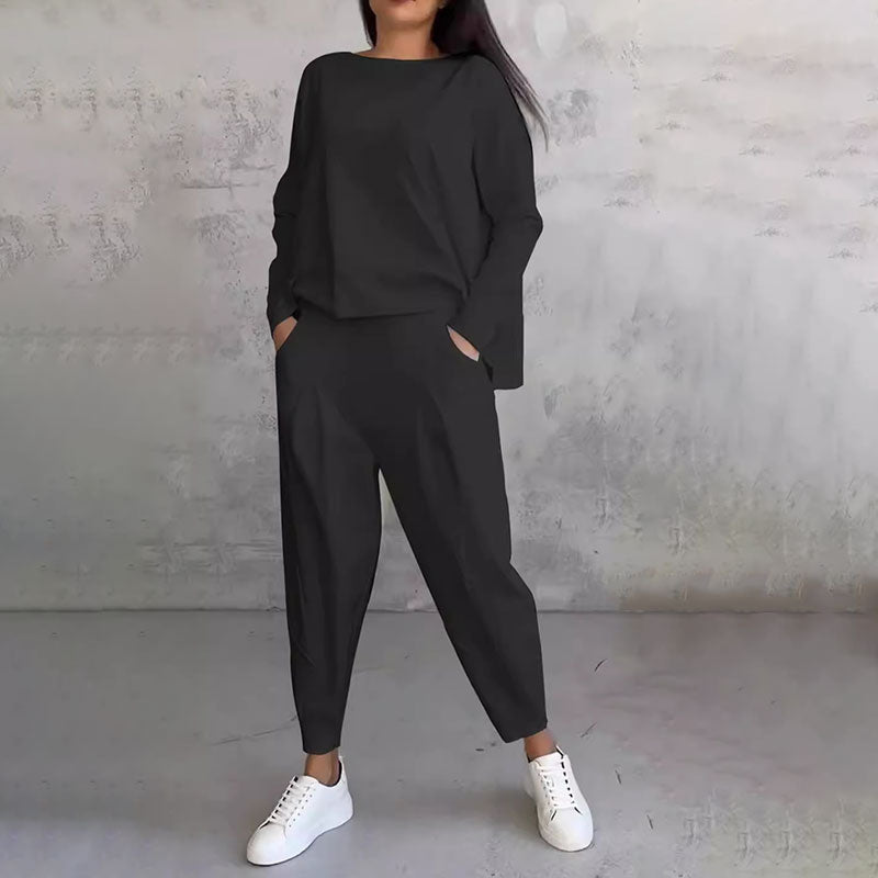 Dames Tweedelige Set Stijlvol Comfortabel