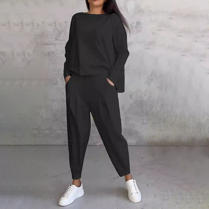 Dames Tweedelige Set Stijlvol Comfortabel
