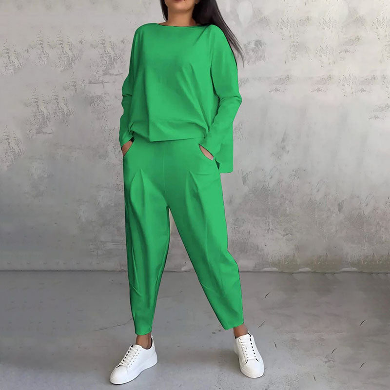 Dames Tweedelige Set Stijlvol Comfortabel