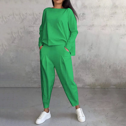 Dames Tweedelige Set Stijlvol Comfortabel