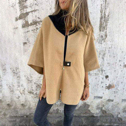 Casuele Jassen voor Dames met Hoge Kraag